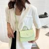 PU Versatile and Fashionable Portable Small Square Bag Single Shoulder Crossbody Bag Luxury Designer Handbag AVE