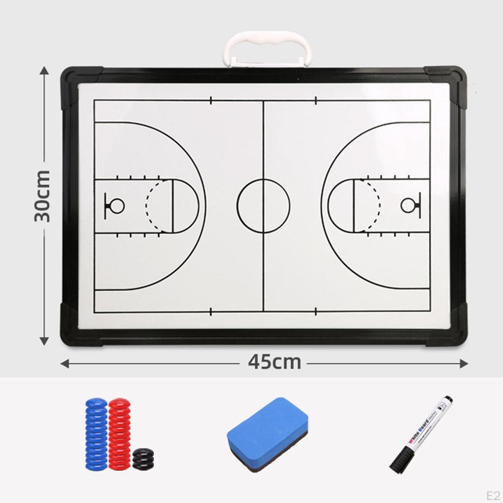 Basketball Coaching Accessories Durability with Dry Erase Assistant Guidance Training