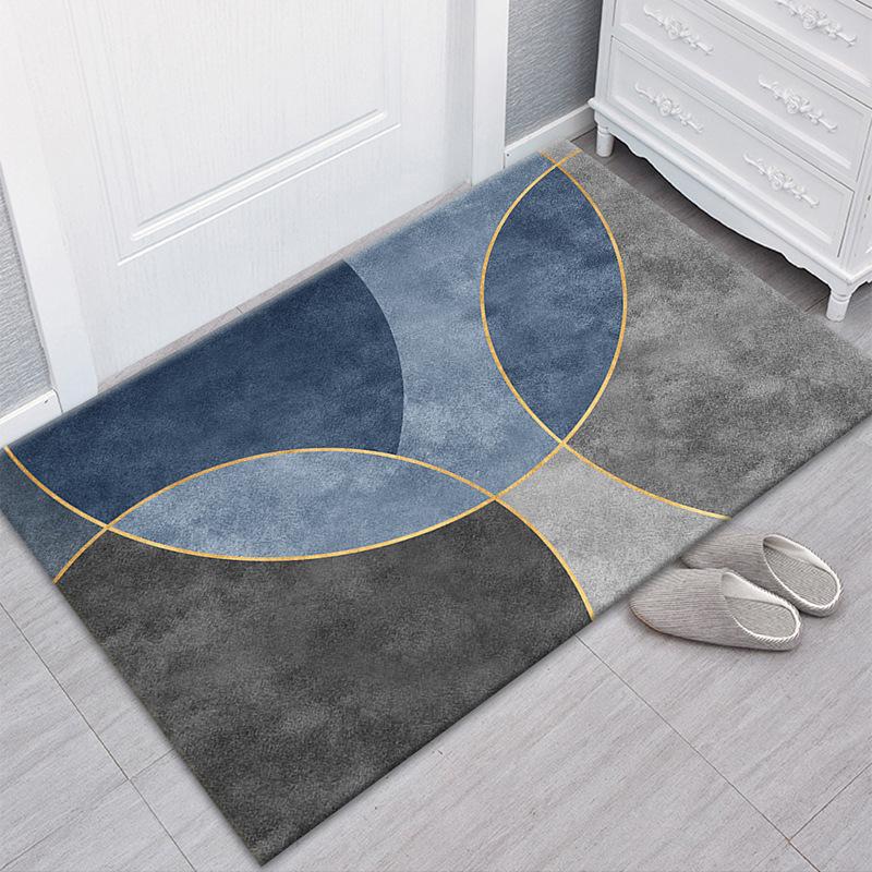 

Ковер Современный и минималистский коврик для двери в гостиную и ванную комнату, коврик для входа 90*120cm