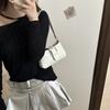 Trendy 2024 Fashion Shoulder Bag Stylish Pu Leather Square Crossbody Bag