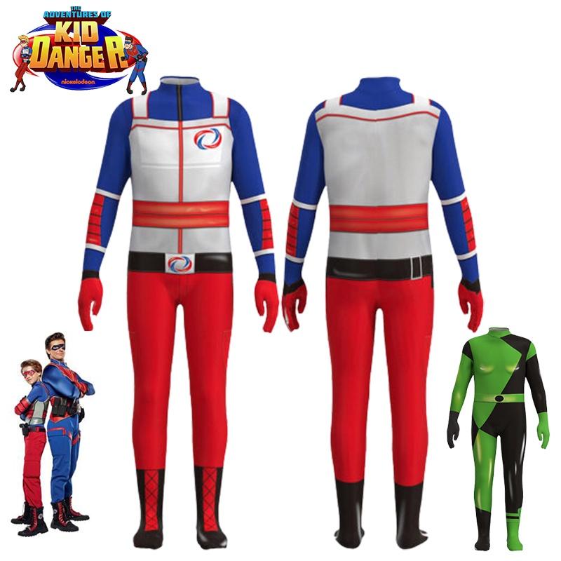 Authentic Henry Danger Cosplay Costume Jumpsuit For Kids And Adults Perfect For Halloween And Comic Con!