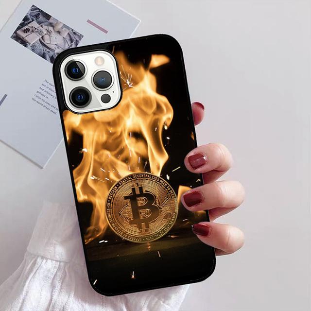 

Bitcoin Phone Case Cover For iPhone 17 Air 15 16 14 Plus 11 12 13 Pro Max Apple max iPhone 13