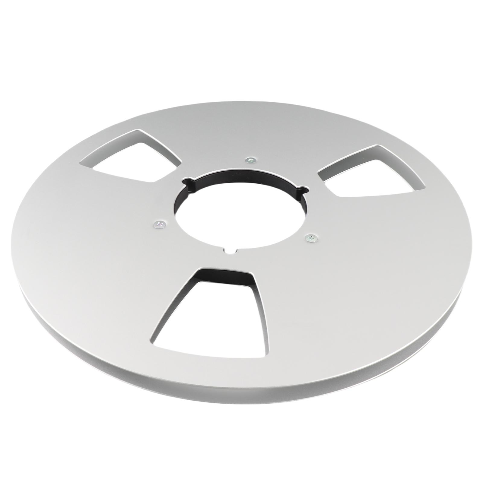 

1Celsius4 10.5 Inch Empty Tape Reel Aluminum Alloy Reel Tape Recorder Accessory Empty Disc Opening Machine Parts for Nab