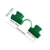 8/11/16 Mm Garden Greenhouse Film Clamps Shed Row Cover Netting Tunnel Hoop Clips For Outer Diameter Plant Stakes