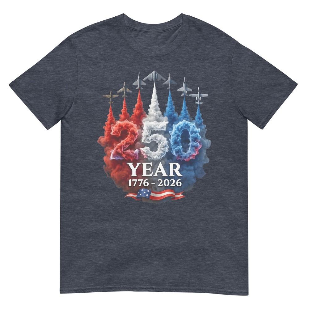 250 Years American 250th Usa Patriotic 4th Of July TShirt