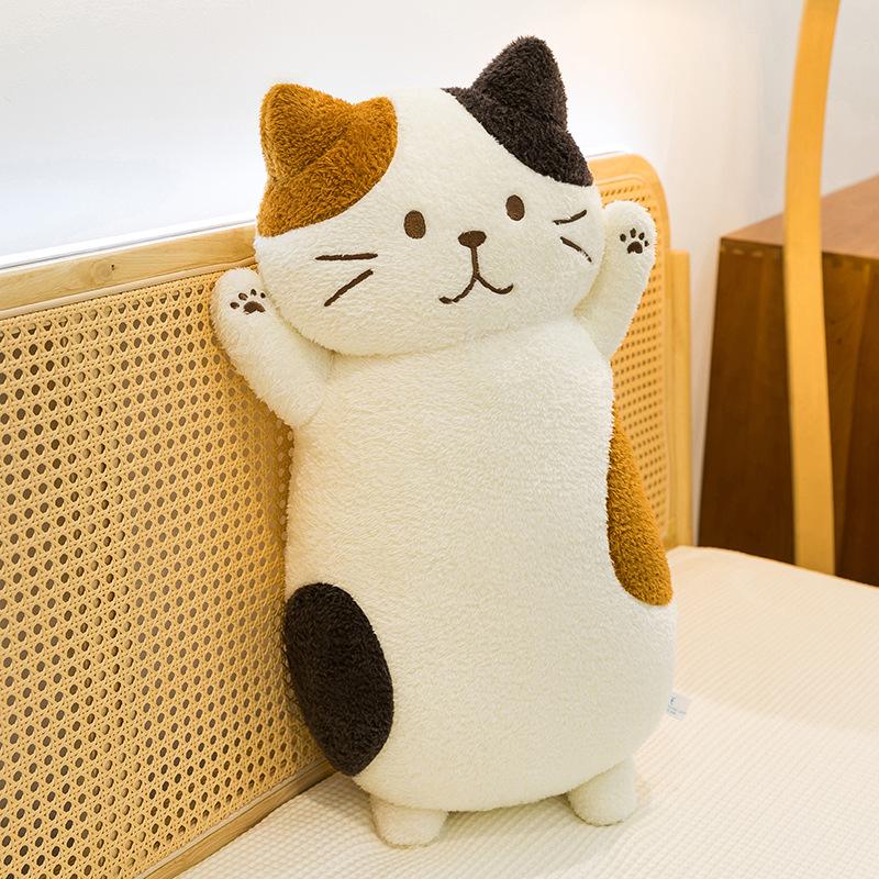 

Calico Cat Plush Pillow - Cute Bedtime Companion and Birthday Gift 50cm (0.29kg)