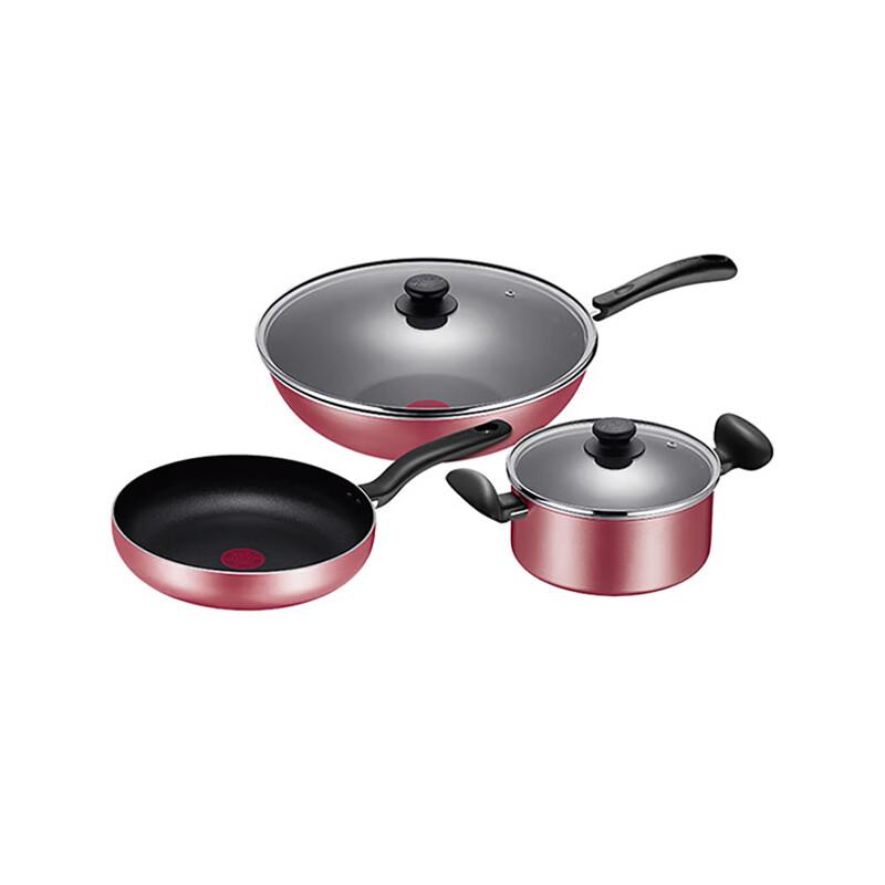 Supor Red Dot Non-stick 3-Piece Cookware Set