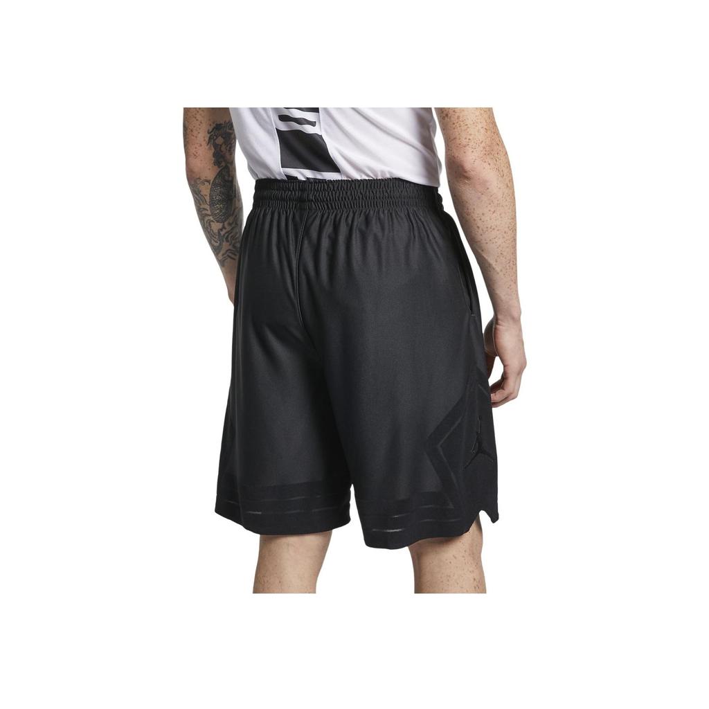 Air Jordan Elastic Fit Basketball Shorts Men Bottoms Black AO2950-010