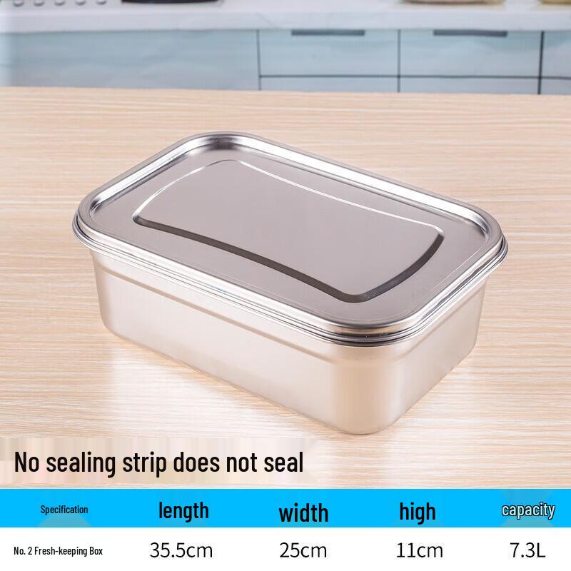 201 Stainless Steel Food Storage Container