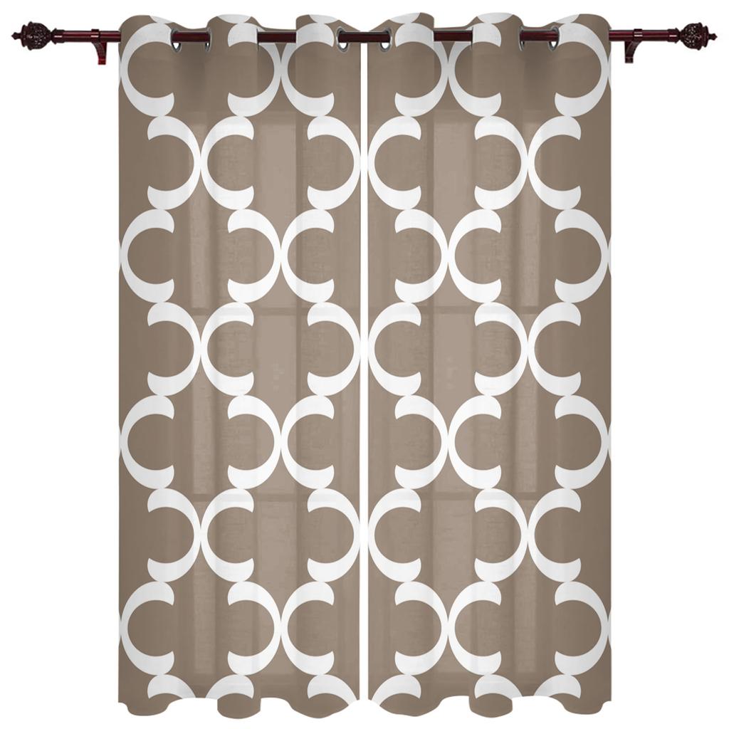 Perdele clasice, alb și negru, geometice, perdeluri prismatice moderne, perdele pentru living, obiecte decorative pentru living