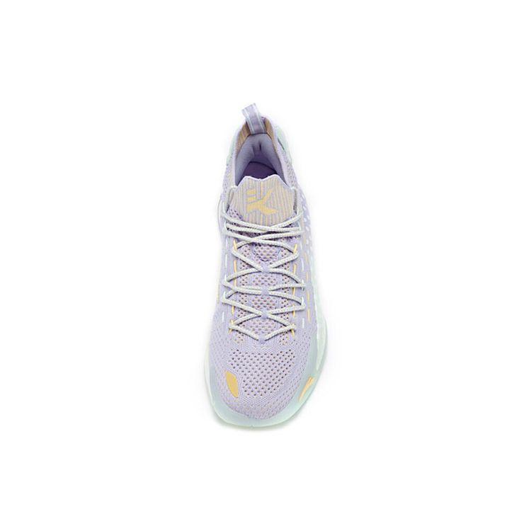 Anta KT5 Comfortable Shock Absorption Non-Slip Wear-Resistant Mid-Top Basketball Shoes Men Sneakers Purple 112021102-7