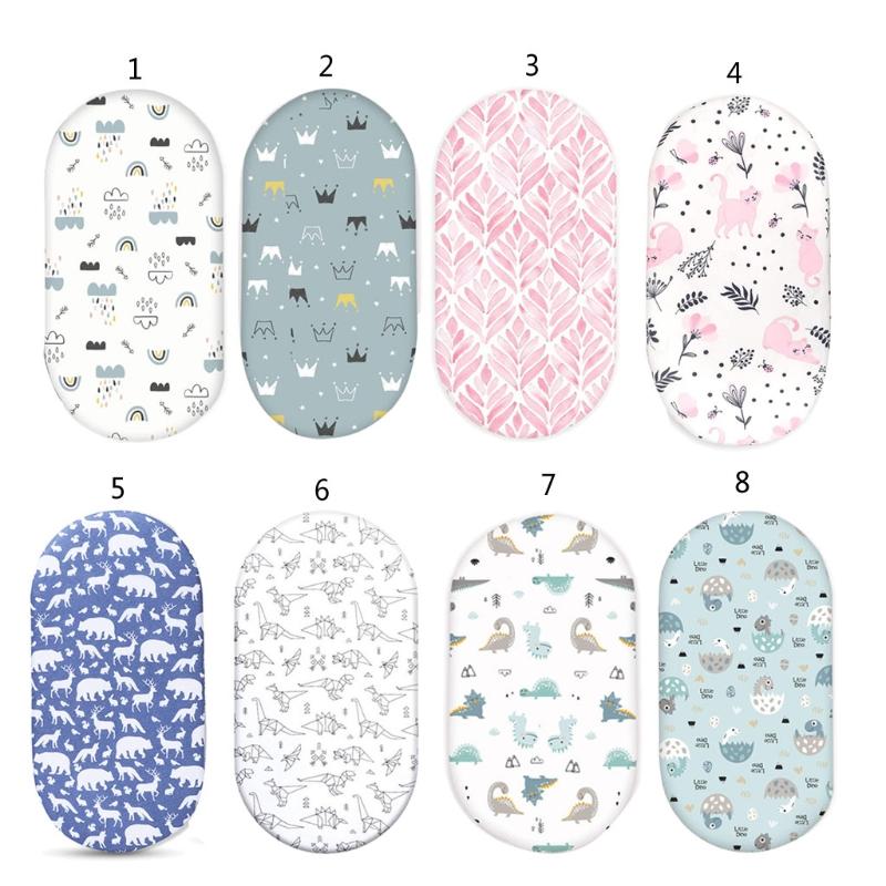 Soft Baby Sheets Reusable Infant Bedding Nappy Mattress Breathable Bedding Cover Infant Bassinet Sheets