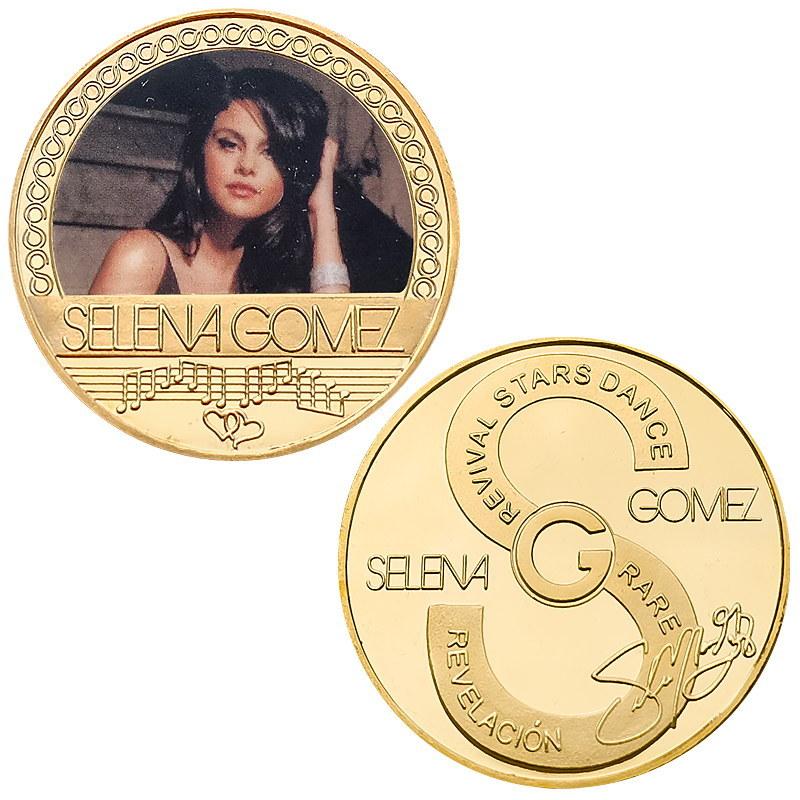 Selena commemorative medal set, collectible coins, gift metal crafts, commemorative medals
