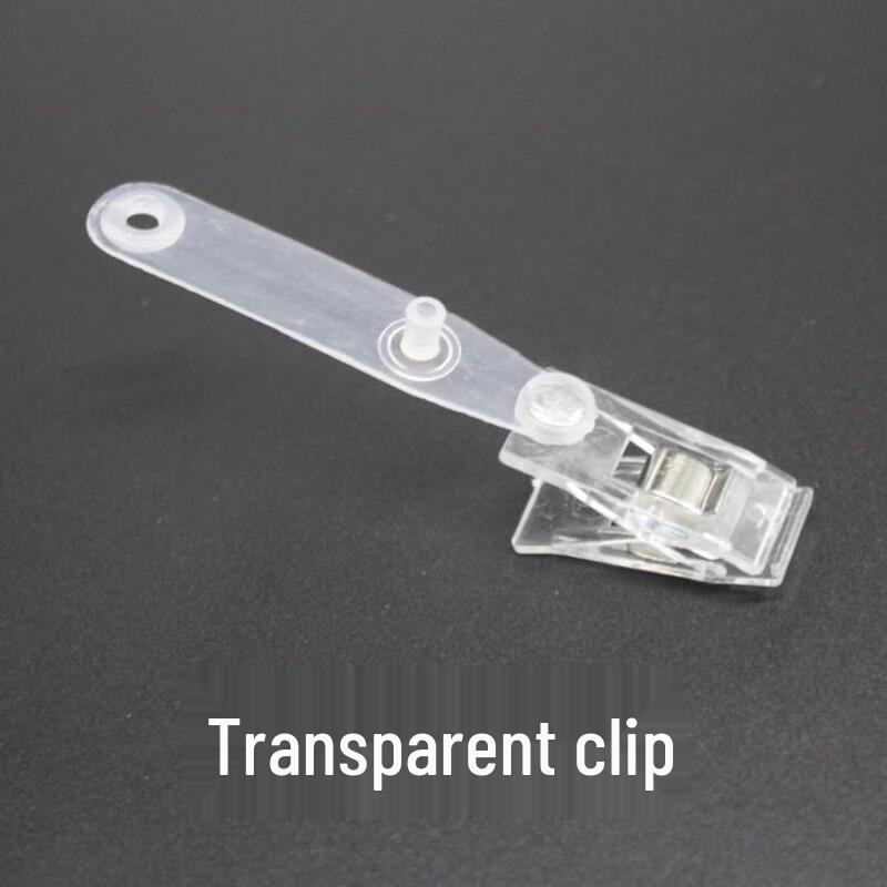Plastic Badge Clips