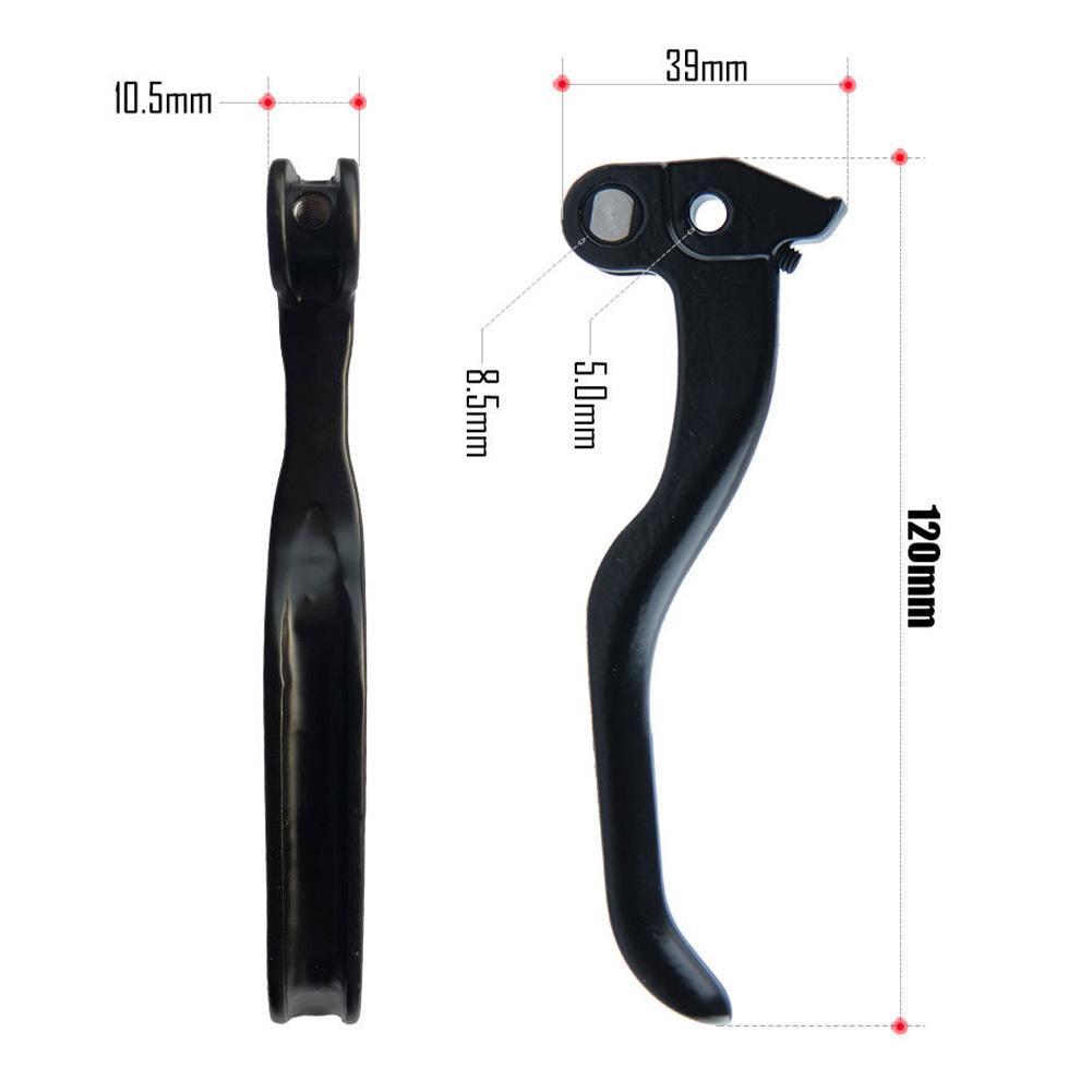 120mm/103mm Brake Lever Accessories Black Easy To Install