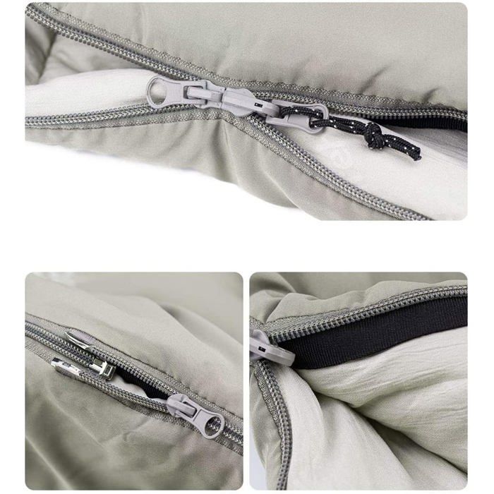 Sac De Couchage - NATUREHIKE - NH20MSD02 - Léger 1,5 Kg - Confortable 6°C - Rectangulaire 220x80 Cm