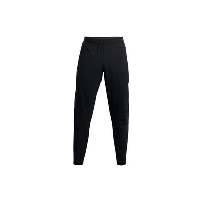 Woven Series Logo Elastic Waist Fitted Sports Pants Men Bottoms Black 1366435-001