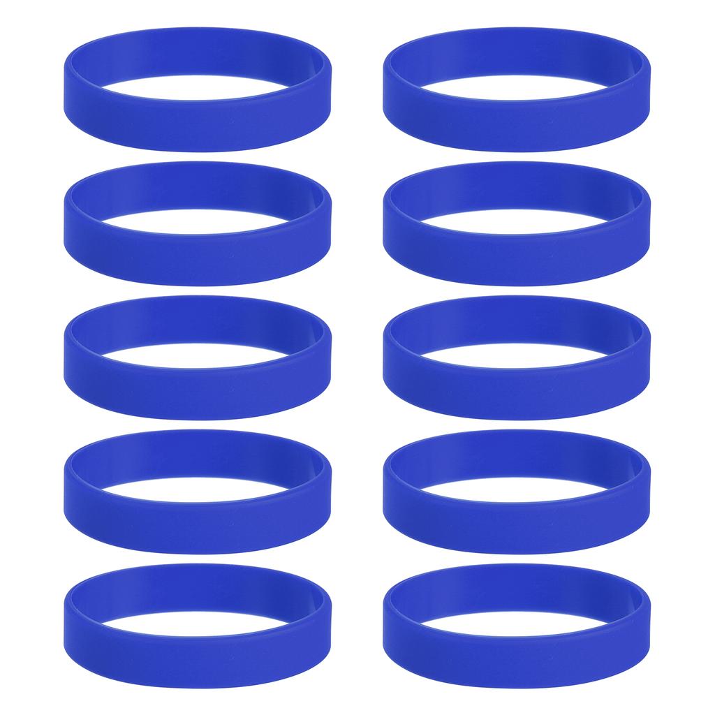 10/20Pcs 3.15" Silicone Rubber Bands Non-slip Flat Elastic Rubber Wrapping Bands for Books Traps Art Wrapping Paper Cord Wraps