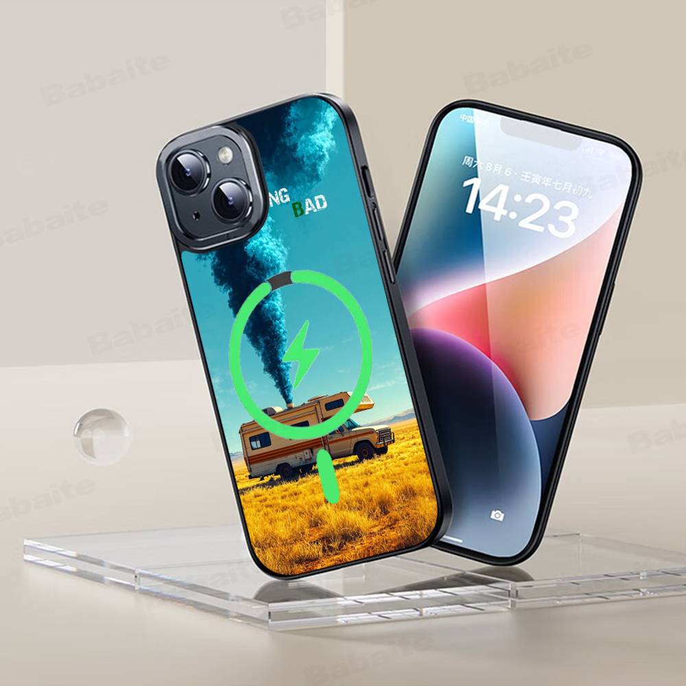 

Breaking Bad Movie Phone Case For IPhone 13 14 15 11 12 16 17 Pro Max Plus For Magsafe Magnetic Shell iPhone 17 Pro