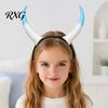 Retro Simulation Horn Headband Halloween Ram Headband, Detachable Devil Headpiece for Hair Accessory Carnival Party, Festival Cosplay Accessory, Stage