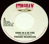 7inch Record FREDDIE MCGREGOR  SUGAR BLACK  Hand In A De Fire  Stress STR66 Stingray Record 2000 UK Reggae Ska  Dub Used