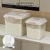 Japanese-Style Moisture-Proof Sealed Rice Storage Container, 10-20 Jin Capacity, Insect-Proof Kitchen Rice and Flour Jar