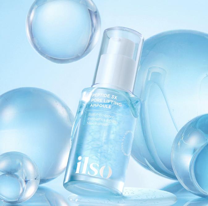 ILSO Peptide 3X Pore Tox Firming Ampoule for Elastic & Smooth Skin 30ml 1 ea