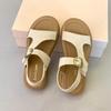 Flat-bottomed One-word Sandals for Women To Wear In Summer 2025, New Versatile Non-slip Soft-soled Casual Beach Sandals