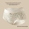 Langsha Women's 100% Cotton Antibacterial Mid-Waist Briefs 3-Pack