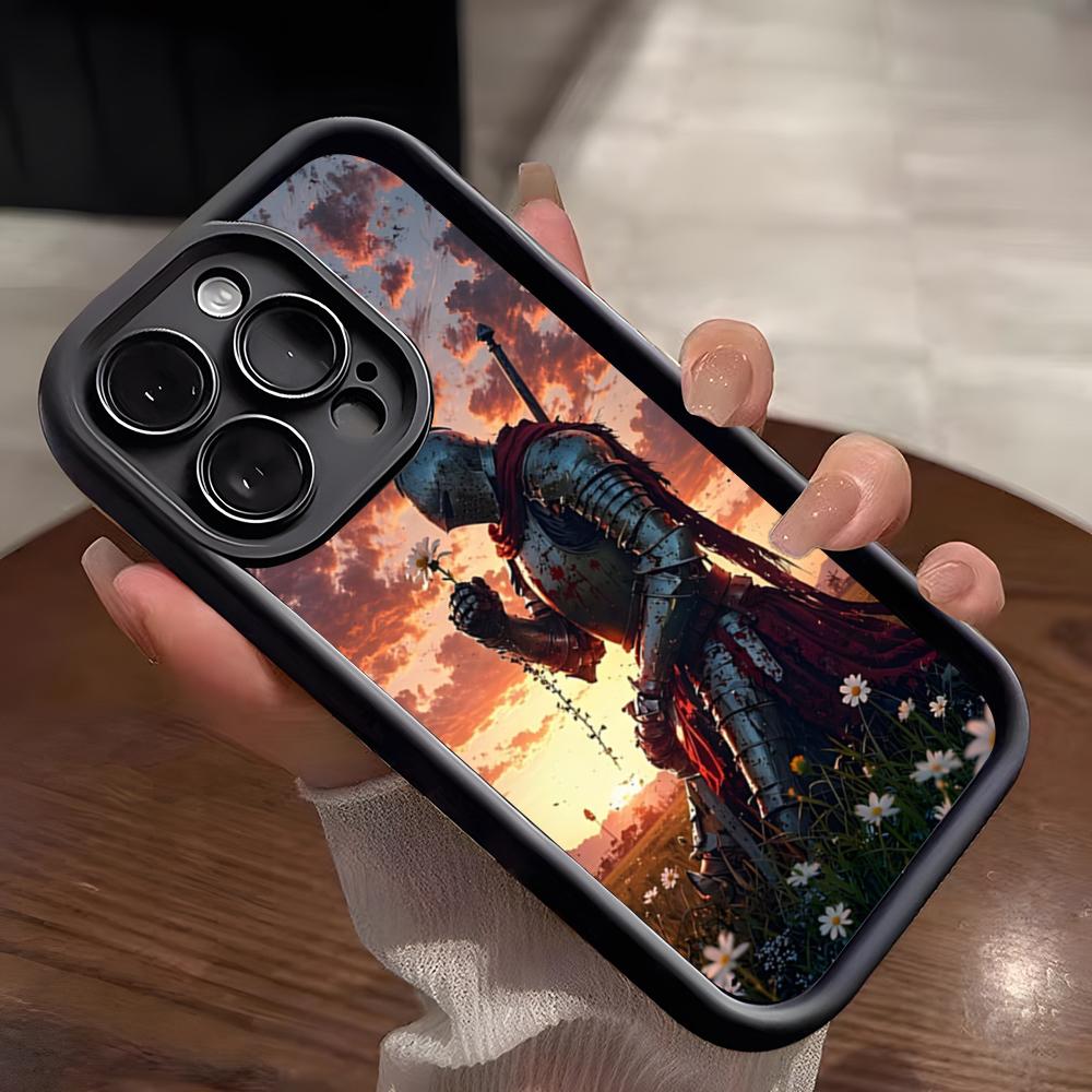 D-Dark S-Souls Game Phone Case For IPhone 17 Pro Max 15 Pro 16 14 Plus 12 13 Mini 11 Pro Shockproof Soft Cover