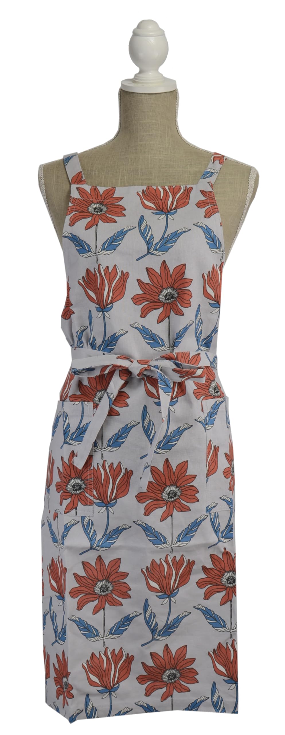 

Friends Hill Freed Long Apron Gray YW-238-23