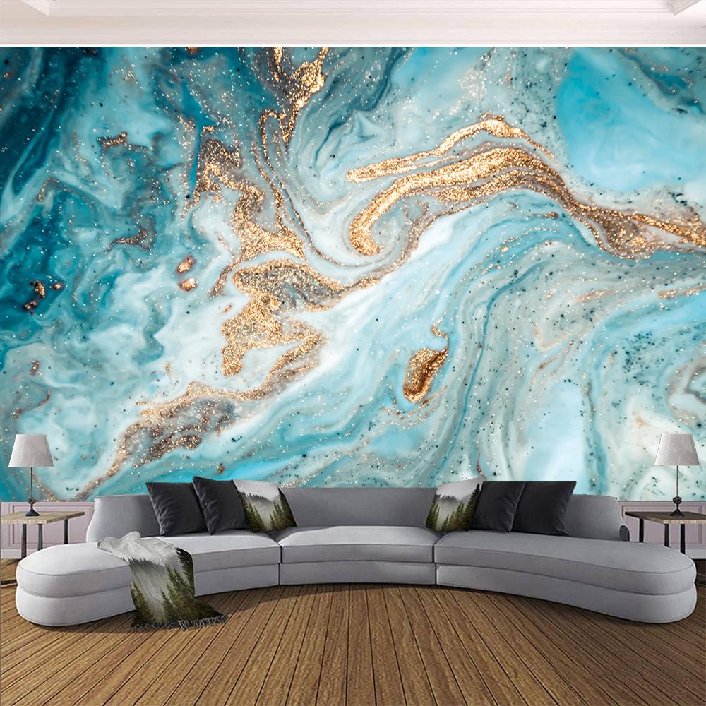 Modern Marble Wallpaper 3d Texture Wall Paper Living Room Bedroom Marble Murals Home Decor