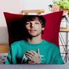 Singer L-Louis T-Tomlinson Cushion Cover Polyester Sofa Cushions Decorative Throw Pillows Home Decoration Pillowcover