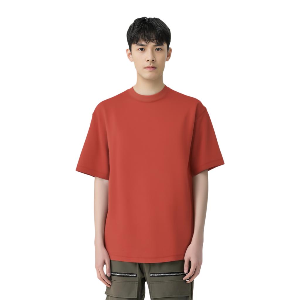 Nike Wool Classic Solid Color Round Neck Drop Shoulder Short Sleeve T-Shirt Unisex Tops FV4889-641