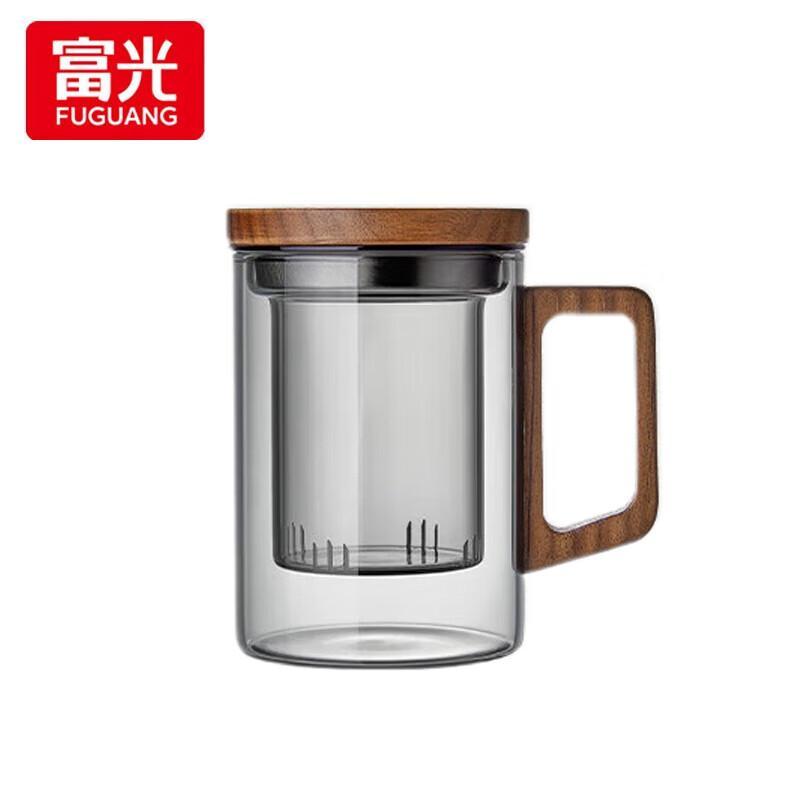 Fuguang Star-Epoch 400ml Portable Glass Water Bottle