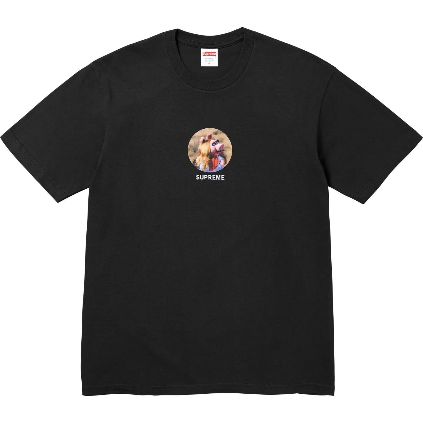 Supreme Miss Piggy Tee Black S