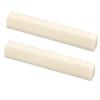 Musiclily Flat Bottom Cow Bone 6 String Classical Guitar Slotted Nut DJ-01 52x6x9/8.5mm (2 Pieces)