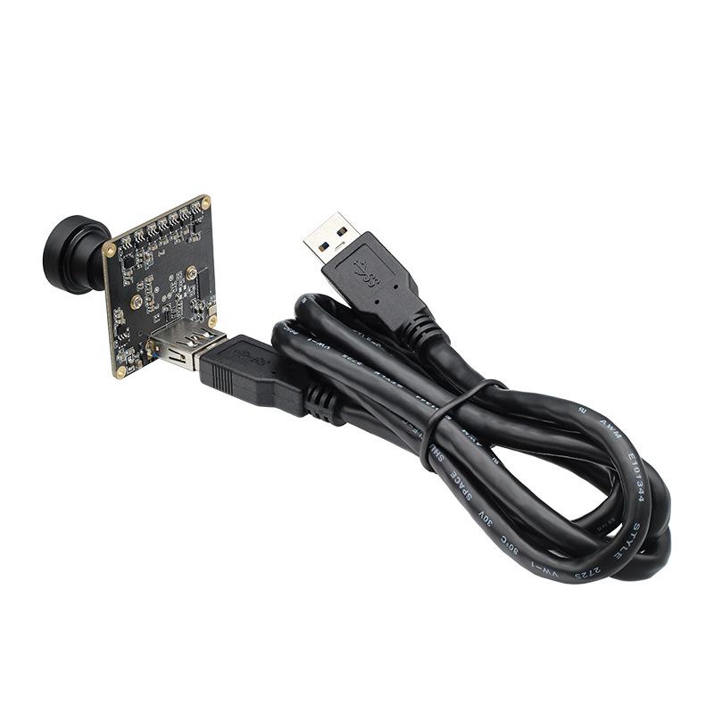 12MP USB 3.0 Camera Module IMX766 HD 4K/60fps for Machine Vision & File Scanning (Driverless)