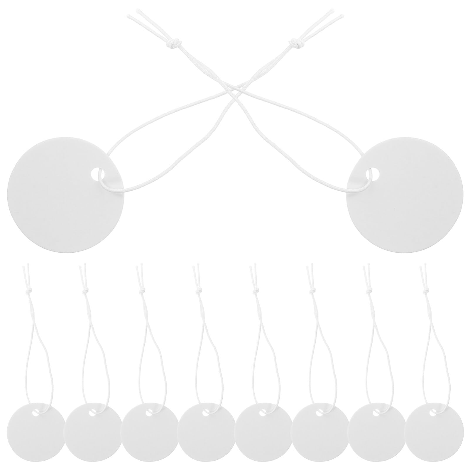 

FRCOLOR 100 круглых подвесных бирок из крафта с для цены и Идеально для и веревкой, Бумага, Коричневый, Веревка, Бирки, Этикетки, Упаковка, Продукты, Названия,