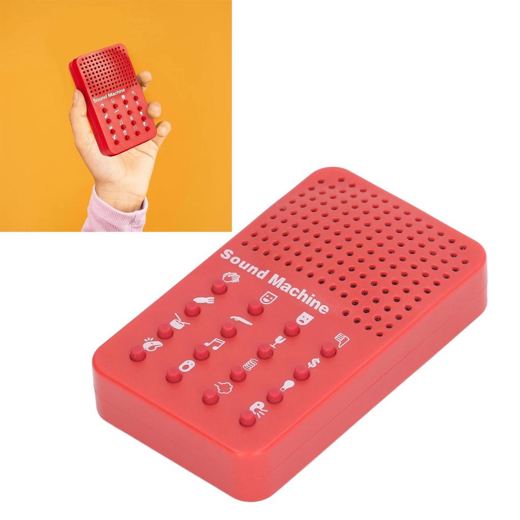 Funny Sound Effects Machine Funny Sound Maker Machine with 16 Sound Effects Portable Electronic Novelty Funny Noise Maker