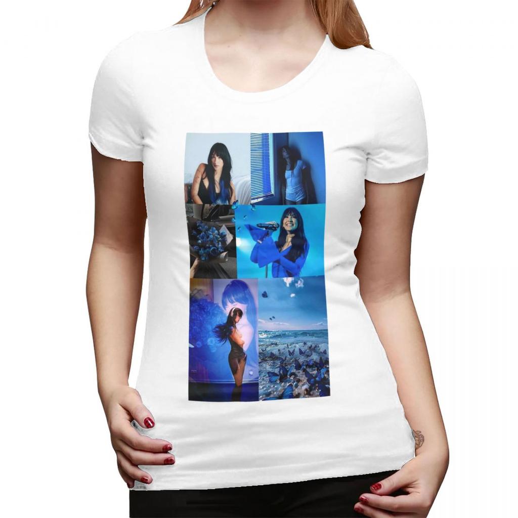 Singer Aitana 1 TShirt for Women Crew Neck Streetwear T Shirts Womens Short Sleeve Summer Clothes Tops