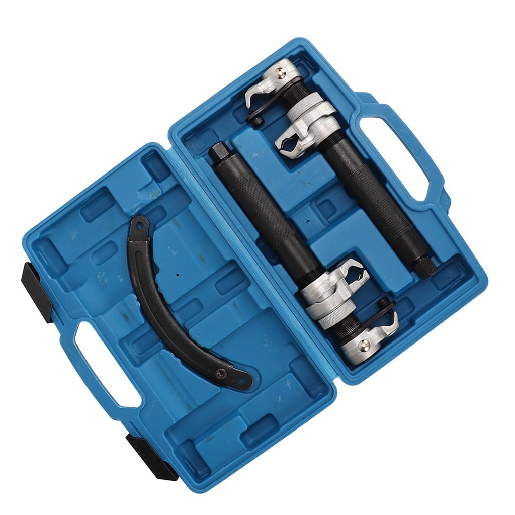 Outil de compression de ressort hélicoïdal avec mâchoire et support Ensemble de compresseur de ressort de jambe de force robuste de 2645 lb pour