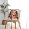 Mariahs Careys Christmas Pillow Cover  Novelty Pillow Case For Living Room Sofa Print Pillowcases Gift