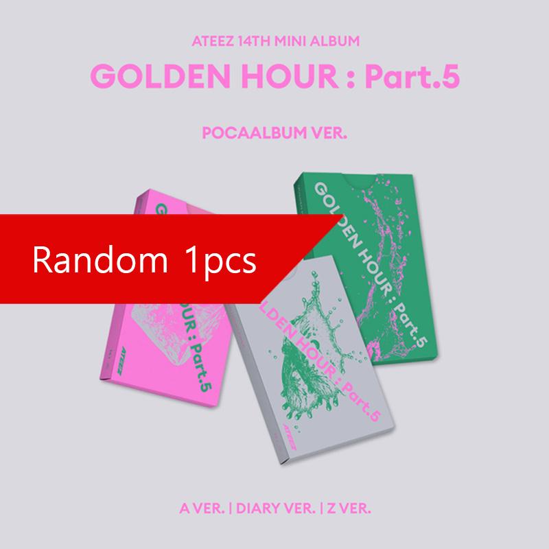 [PRE ORDER] ATEEZ – GOLDEN HOUR : Part.5 (POCAALBUM Ver.) Random 1pcs