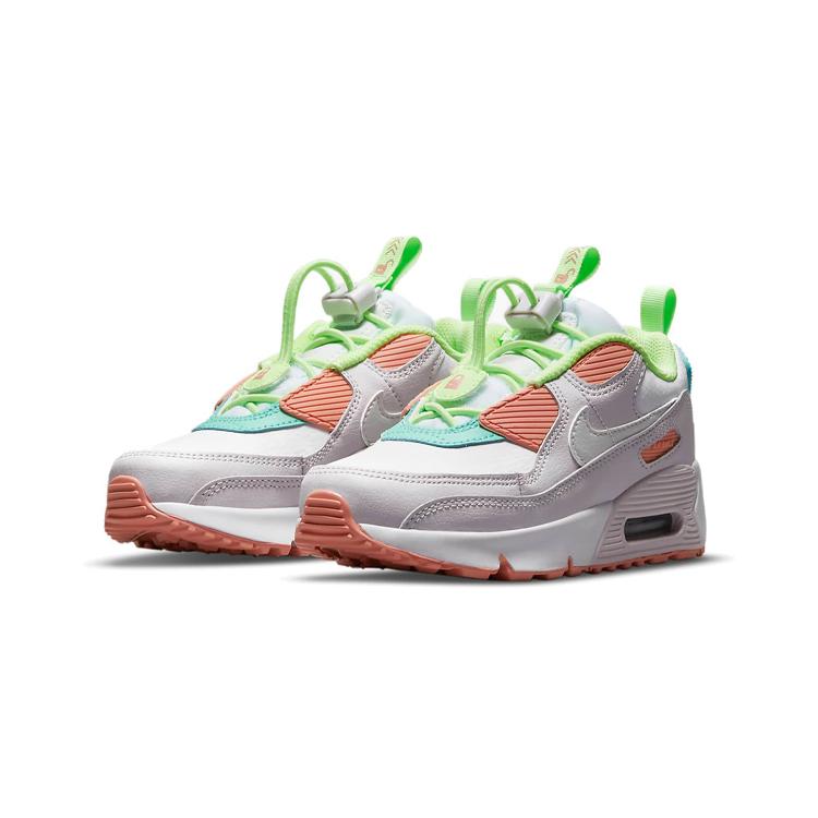 Nike Air Max 90 Toggle Hvit Crimson Bliss PS CV0064-102