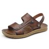 Sandals Men's New Summer Wear Cool Slippers Men's Soft-soled Dad Shoes Driving Beach Shoes