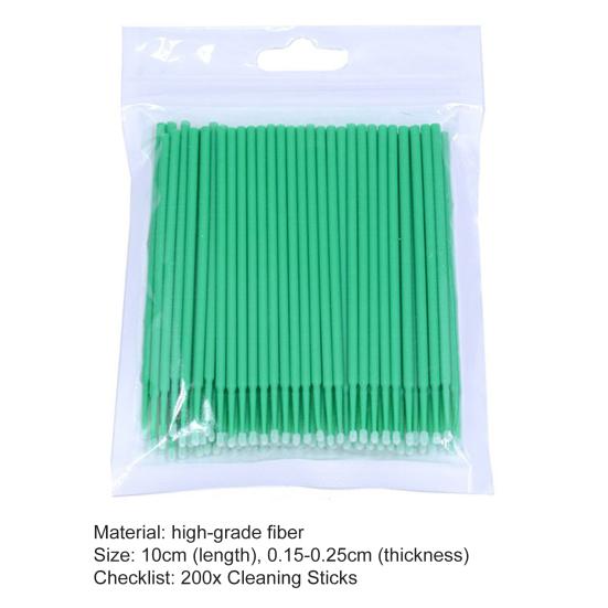 Yousheng 200Pcs Cotton Swab Disposable Easy To Use Good Craftsmanship Eyelash Extension Micro Swab for Home