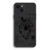 European and American Style Is Suitable for Iphone17promax Mobile Phone Case Personality 11 Apple 15 Anti-drop 14 Pro Heart 13/16