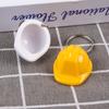 Helmet Hard Hat Keychain Holiday Creative Safety Helmet Keying Jewelry Gift