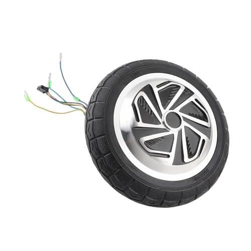 KIMISS 36V 350W 8-inch Electric Scooter Wheel Hub Motor with Tire - Single Shaft Wheel Hub Motor for Smooth Riding
